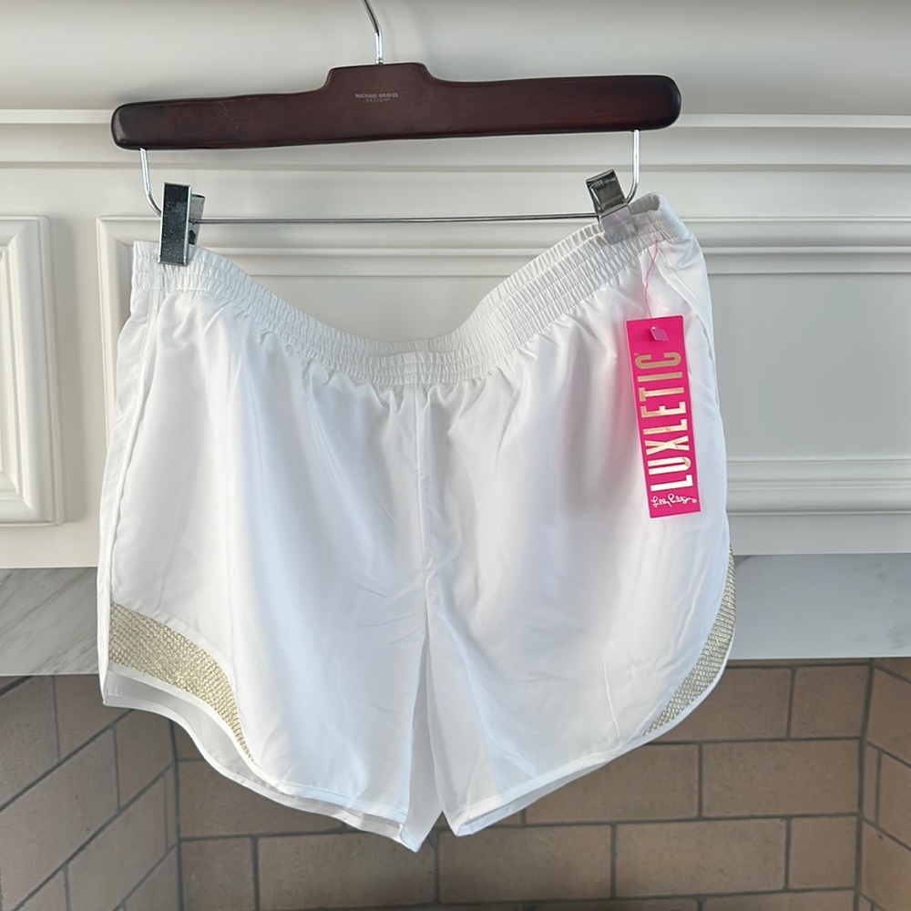 NWT Lilly Pulitzer Luxletic Shorts Sz M